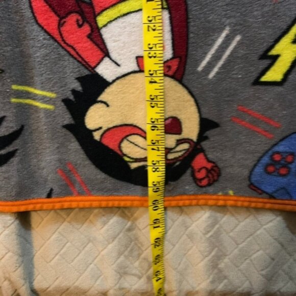 Ryans World Throw Blanket Gray Small Soft Polyester Super Hero Character 60x42 - Picture 6 of 9